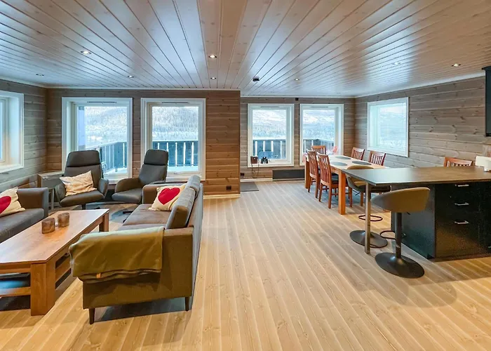 Moderne Midt I Skibakken