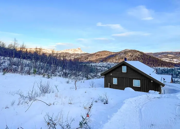 Ferienhaus Moderne Midt I Skibakken *