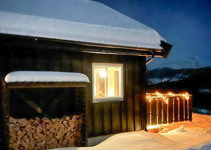 Moderne Midt I Skibakken *