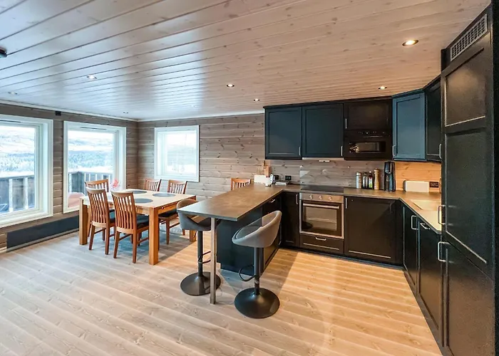 Prázdninový dům Moderne Midt I Skibakken Ryfoss